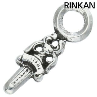 クロムハーツ(Chrome Hearts)のクロムハーツ  STACK DAGGER/ダガースタックチャーム シルバーネックレストップ メンズ(ネックレス)