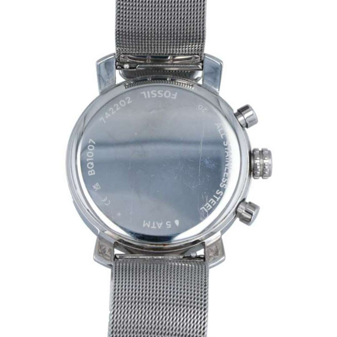 FOSSIL(フォッシル)のフォッシル  BQ1007/RHETT クロノグラフ SSアイボリー文字盤クォーツ腕時計 メンズ 42mm メンズの時計(その他)の商品写真