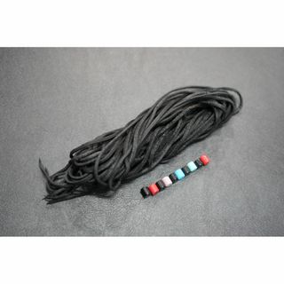 goro's - 【新品】goro’s ゴローズ 革紐　ひも　黒　1本　※ビーズの色は選べません