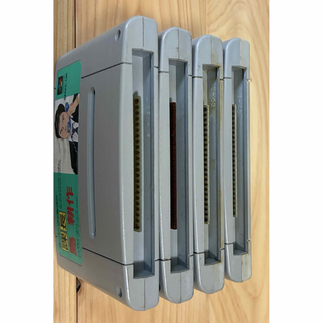 スーパーファミコン(スーパーファミコン)のスーパーファミコン　ソフト　4本　動作確認済み　SFC エンタメ/ホビーのゲームソフト/ゲーム機本体(家庭用ゲームソフト)の商品写真