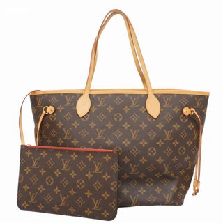 ルイヴィトン(LOUIS VUITTON)の【5gd4605-h】ルイヴィトン トートバッグ モノグラム ネヴァーフルMM M46987 ブラウン スリーズ【中古】レディース(トートバッグ)