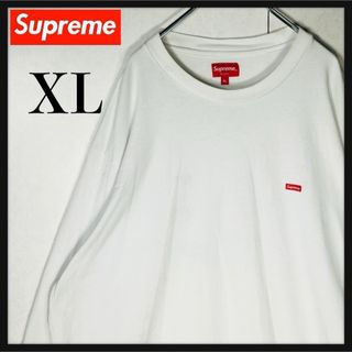 シュプリーム(Supreme)の【BTS ジョングク着用モデル】シュプリーム スモールボックスロゴ ロンT XL(Tシャツ/カットソー(七分/長袖))