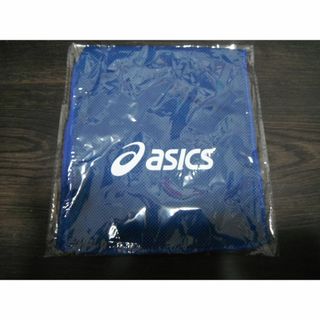 【未開封】asics 涼感マフラータオル 青　アシックス　冷感タオル