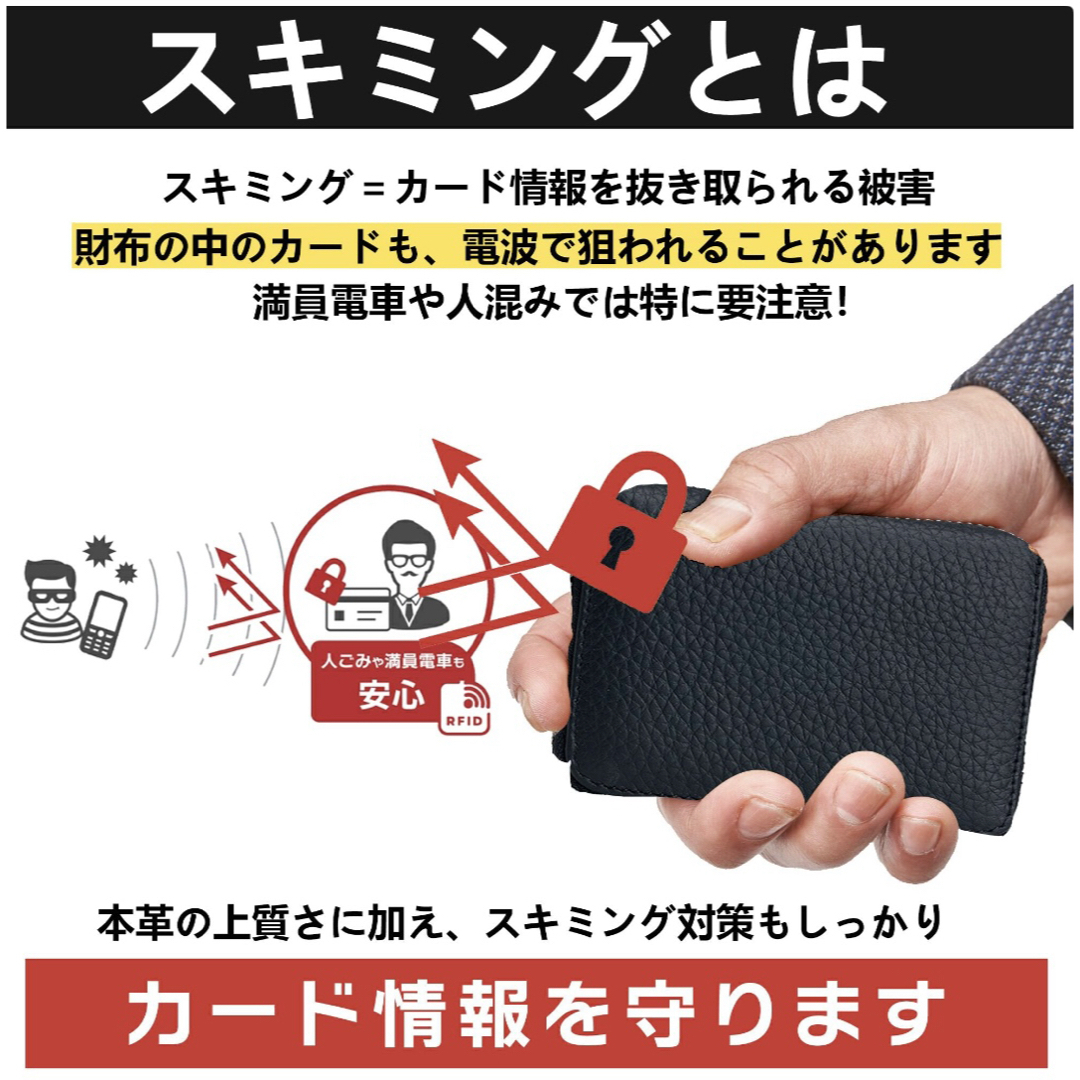 カードケース 名刺入れ ジャバラ カード入れ　カードケース 薄型 本 メンズのファッション小物(名刺入れ/定期入れ)の商品写真