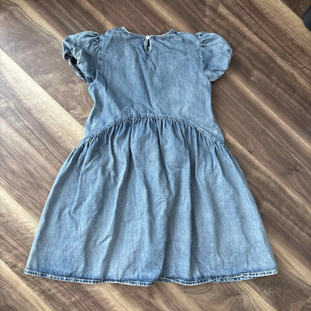 MARNI(マルニ)のMARNI ブルーデニム半袖ワンピース/10Y キッズ/ベビー/マタニティのキッズ服女の子用(90cm~)(ワンピース)の商品写真