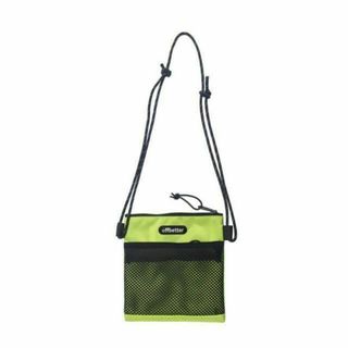 ワンポイント ロゴ サコッシュ ショルダーバッグ イエロー ユニセックス 新品(ショルダーバッグ)
