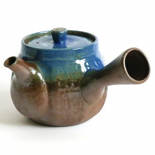【人気商品】急須 萬古焼 大きい【 大容量 なのに 軽い / 460ml 】大輪