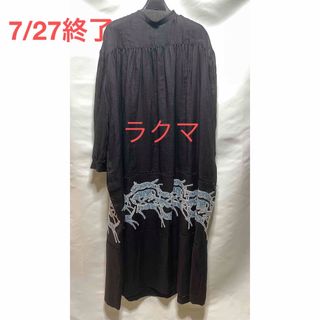 mina perhonen - 最終値下げ mina perhonen papurikko 黒 36 完売