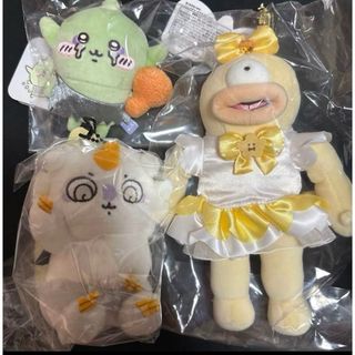 新品 まじかる ちいかわ オデ & ゴブリン & あのこ マスコット 3種セット(キャラクターグッズ)
