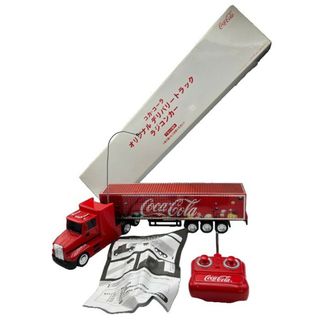 コカコーラ(コカ・コーラ)のコカコーラ オリジナルデリバリートラック ラジコンカー CocaCola ホビー トラック ラジコン おもちゃ ノベルティ 中古 W４(ホビーラジコン)