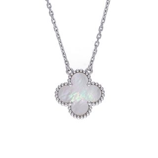 ヴァンクリーフアンドアーペル(Van Cleef & Arpels)のヴァンクリーフ＆アーペル  ヴィンテージ アルハンブラ マザーオブパール(ネックレス)