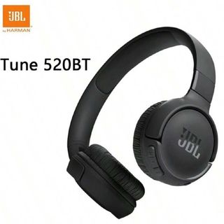 JBL Tune 520BT ブラック ヘッドホン(ヘッドフォン/イヤフォン)