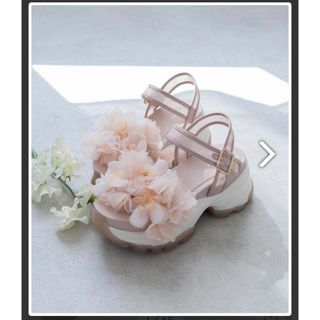 RANDA - 【美品】RANDA❤︎厚底サンダル