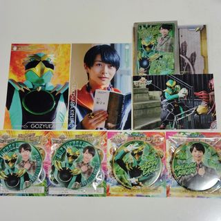 猛原禽次郎 イーグル 缶バッジ スタイルカード ポストカード ビジュアルカード(キャラクターグッズ)