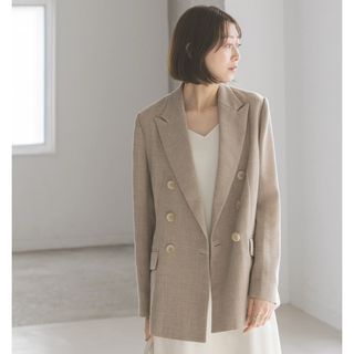 ノーブル(Noble)の【Noble】ドンゴロスダブルジャケット(テーラードジャケット)
