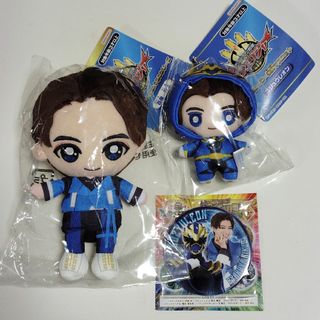 百夜陸王 ゴジュウレオン 缶バッジ ぬいぐるみ 変身マスコット ゴジュウジャー(特撮)