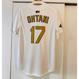 ナイキ(NIKE)のドジャース　大谷翔平ゴールドユニフォーム　新品未使用(ジャージ)