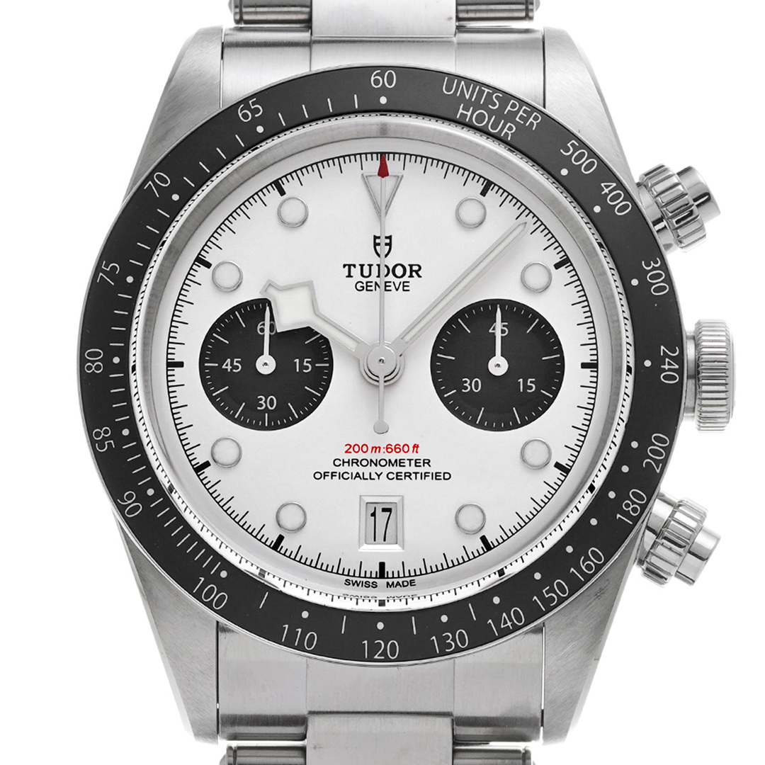 Tudor(チュードル)の中古 チューダー / チュードル TUDOR 79360N ホワイト /ブラック メンズ 腕時計 メンズの時計(腕時計(アナログ))の商品写真