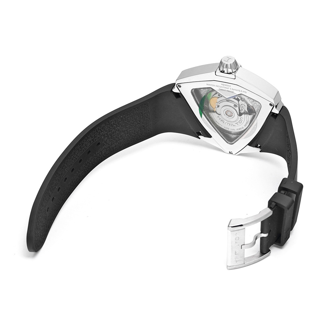 Hamilton(ハミルトン)の中古 ハミルトン HAMILTON H24655331 ブラック メンズ 腕時計 メンズの時計(腕時計(アナログ))の商品写真