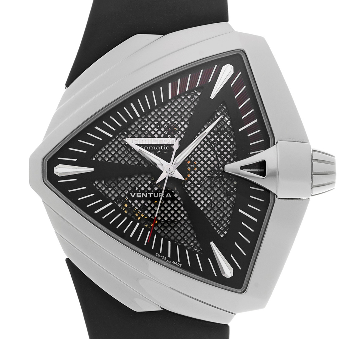 Hamilton(ハミルトン)の中古 ハミルトン HAMILTON H24655331 ブラック メンズ 腕時計 メンズの時計(腕時計(アナログ))の商品写真