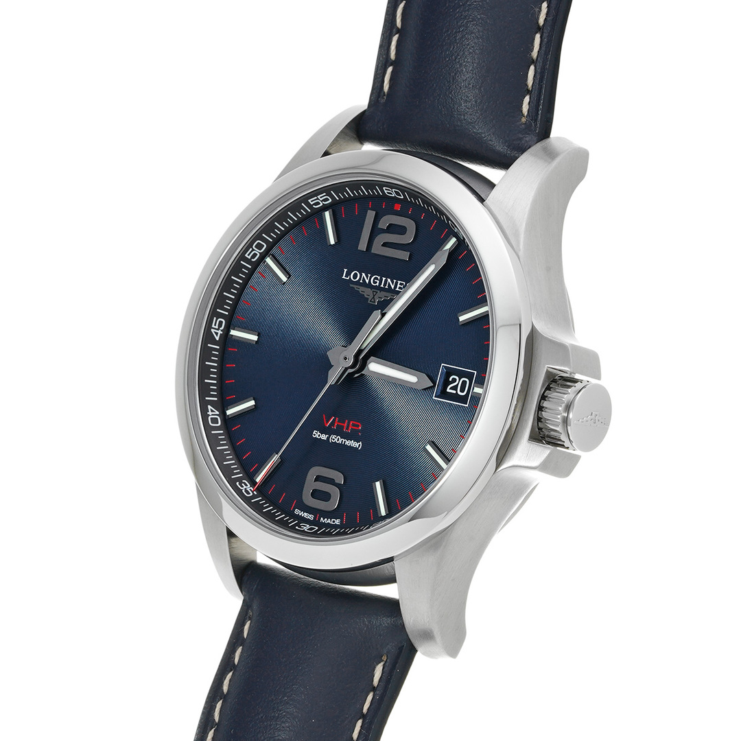 LONGINES(ロンジン)の中古 ロンジン LONGINES L3.716.4.96.0 ブルー メンズ 腕時計 メンズの時計(腕時計(アナログ))の商品写真