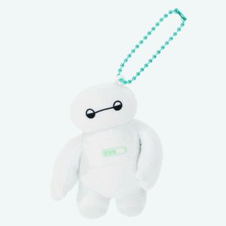 ベイマックス(ベイマックス)のDisney ディズニー  ベイマックス  ぬいぐるみチャーム グリーン(キャラクターグッズ)