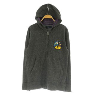 ポールスミスジーンズ ハーフジップパーカー プルオーバー 長袖 ワッペン S(パーカー)