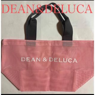 ディーンアンドデルーカ(DEAN & DELUCA)のDEAN&DELUCAピンク　メッシュトートバッグ(トートバッグ)