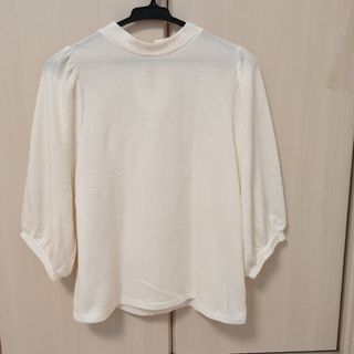 グローブ(grove)のgroveアイボリー7分袖トップス(シャツ/ブラウス(長袖/七分))
