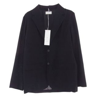 エイトン(ATON)のATON エイトン 25SS JKAGGM0203 HIGH TWIST WOOL TAILORED JACKET ハイツイストウール 2B テーラードジャケット ブラック系 02【極上美品】【中古】(その他)