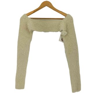 amerge(アメルジュ) フェザー ショートトップス レディース トップス(ニット/セーター)