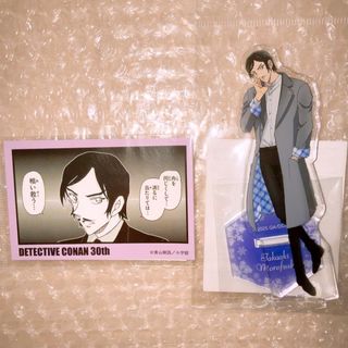 名探偵コナン 諸伏高明 コナン展 コマステッカー 隻眼の残像 アクリルスタンド(キャラクターグッズ)