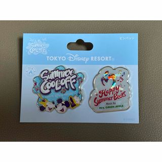 ディズニー(Disney)の送料込み‼️ディズニー　Mrs. GREEN APPLE コラボ　ピンバッジ(ミュージシャン)