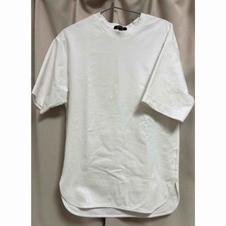 プラステ(PLST)のPLST ストレッチ天竺Ꭲシャツ  Sサイズ  ホワイト(Tシャツ(半袖/袖なし))
