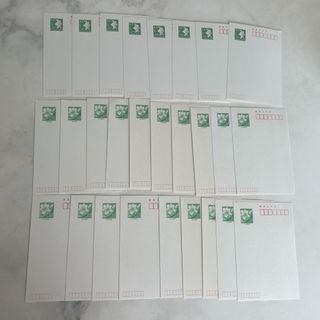 郵便ハガキ　未使用　52円１９枚　63円８枚(使用済み切手/官製はがき)
