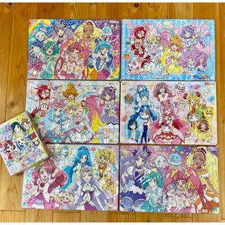 プリキュア パズル 6枚 かるた セット(知育玩具)