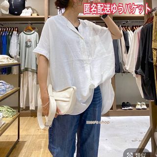 ニコアンド(niko and...)のniko and ニコアンド リフレッシュ リネン レーヨン スキッパー(シャツ/ブラウス(半袖/袖なし))