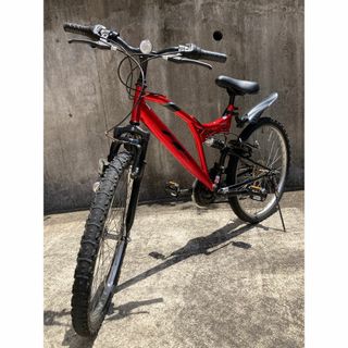 アメリカンイーグル(American Eagle)の【愛知引取限定】26インチ マウンテンバイク 自転車 シマノ(自転車本体)