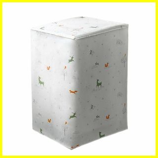 【新着商品】DFsucces 洗濯機カバー 可爱い パターン厚い 防水 防塵 紫