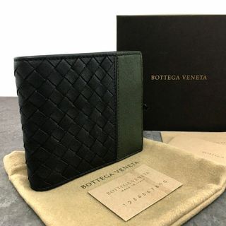 ボッテガヴェネタ(BOTTEGA VENETA)の送料込み！ 未使用品 BOTTEGAVENETA 二つ折り財布 ラムスキン 箱付き 528(折り財布)