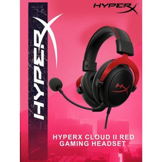 HyperX Cloud II Red ゲーミングヘッドセット