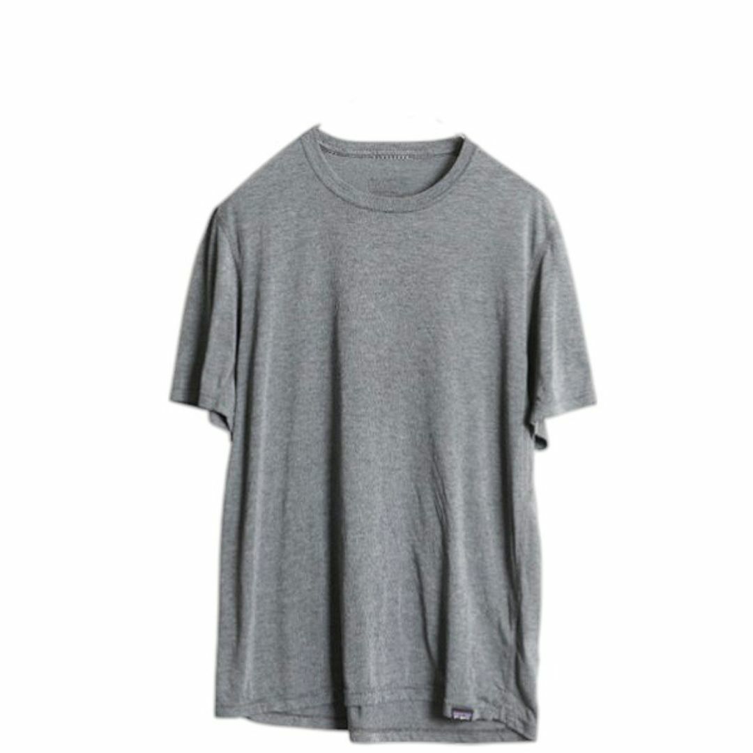 patagonia(パタゴニア)のパタゴニア キャプリーン 半袖 Tシャツ メンズ M 19年製 ストレッチ アンダーシャツ 無地 カットソー トップス ワンポイント 薄手 インナー メンズのトップス(Tシャツ/カットソー(半袖/袖なし))の商品写真