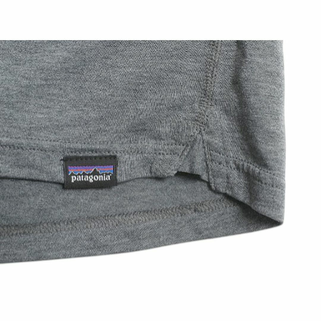 patagonia(パタゴニア)のパタゴニア キャプリーン 半袖 Tシャツ メンズ M 19年製 ストレッチ アンダーシャツ 無地 カットソー トップス ワンポイント 薄手 インナー メンズのトップス(Tシャツ/カットソー(半袖/袖なし))の商品写真