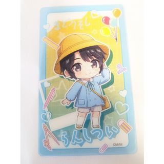 魔道祖師　クリアカード　デフォルメ　魔道学園ver.A　藍思追(キャラクターグッズ)