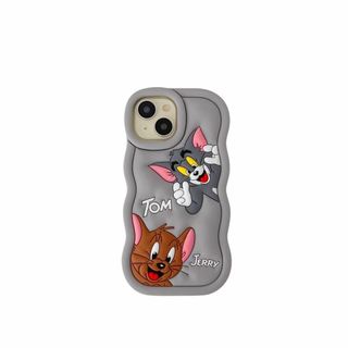 【色:grey_サイズ:iPhone 15 Pro 用】LUCKCOF ケース (その他)