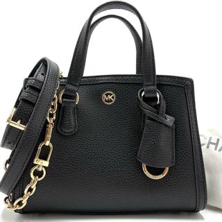 マイケルコース(MICHAEL KORS)のMICHAEL KORS マイケルコース 2way ショルダーバッグ トートバッグ 黒(ショルダーバッグ)