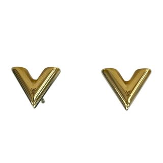 ルイヴィトン(LOUIS VUITTON)の　ルイ・ヴィトン LOUIS VUITTON ピアス・エッセンシャルV M68153 ゴールド メタル/GP レディース ピアス(ピアス)