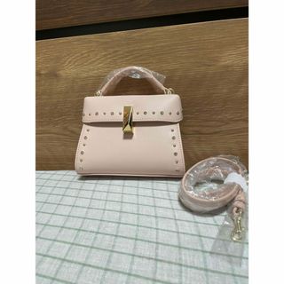 セルフォード(CELFORD)の新品✨セルフォード　バッグ　ピンク　ショルダー付き　タグあり　未使用(ショルダーバッグ)