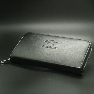 ◆◆ SALE ◆◆ 新品 VKTERY メンズ ジップ 長財布 ブラック 黒(長財布)