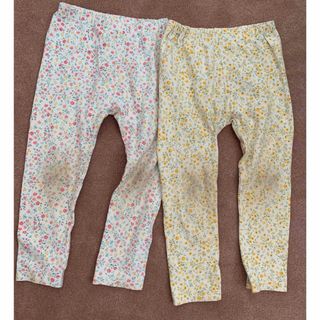 UNIQLO - ユニクロ　レギンス　2枚セット　100